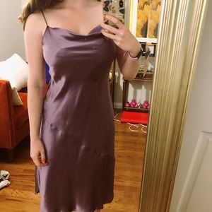 NWOT Nili Lotan Junie Dress. Lilac XS
